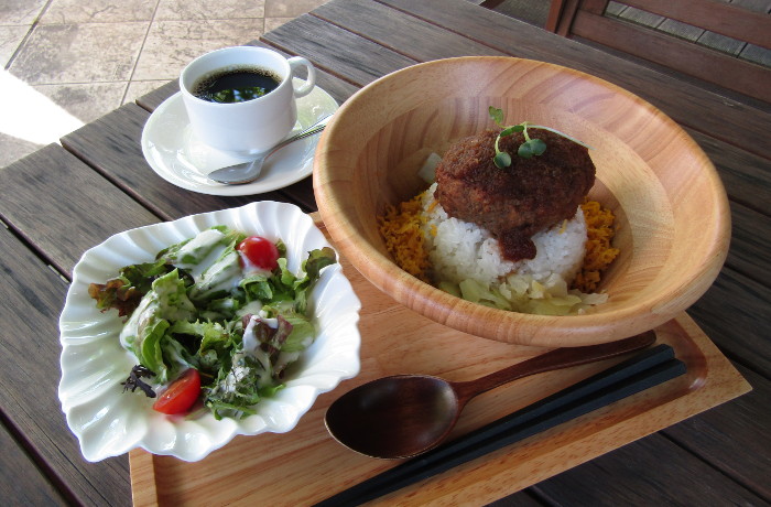 和風ハンバーグ丼