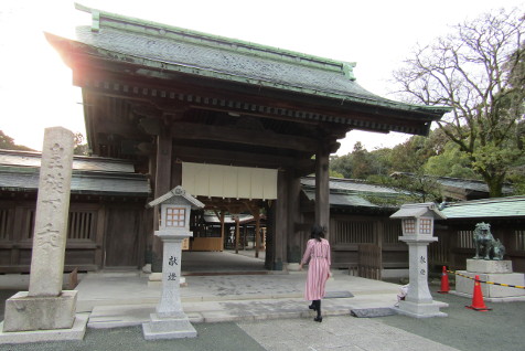 宗像大社の神門