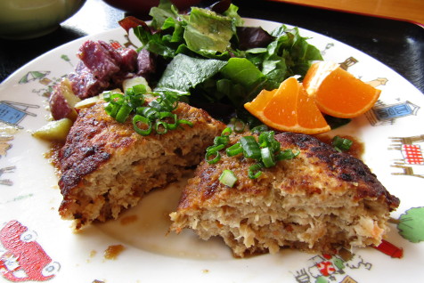 まねき猫のハンバーグ