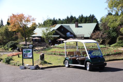 デジタルチケットも取り入れているくじゅう花公園