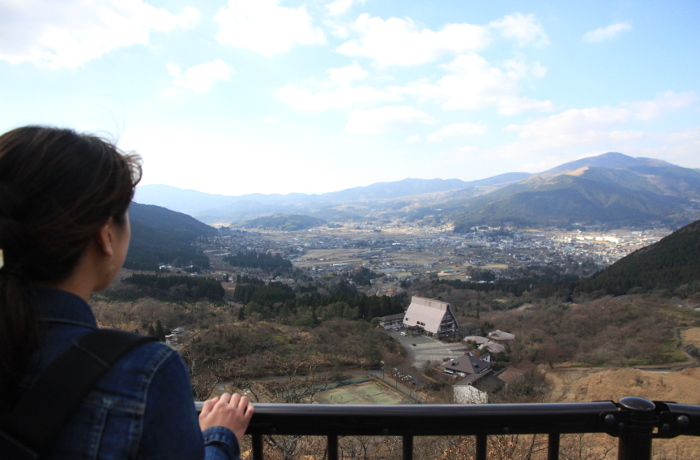 狭霧台からの眺め