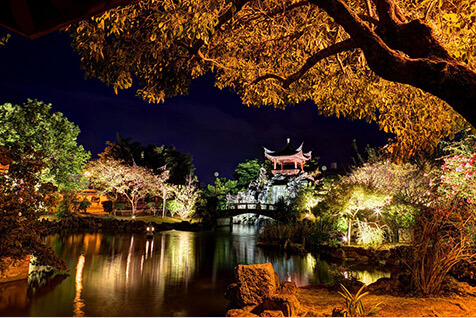 福州園ライトアップイベント