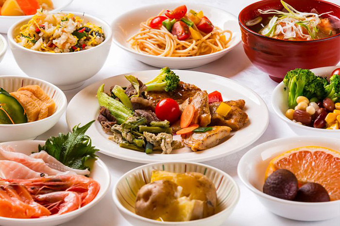 十勝川温泉　ホテル大平原　夕食バイキング