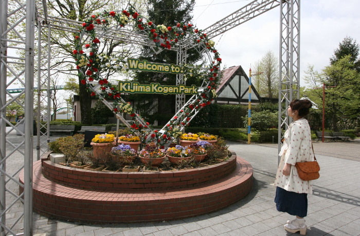 園内にはフォトスポットもあります