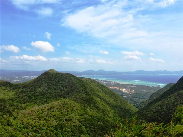 やんばる（沖縄本島北部地域）の山々