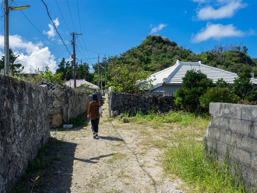 浜比嘉島の比嘉集落