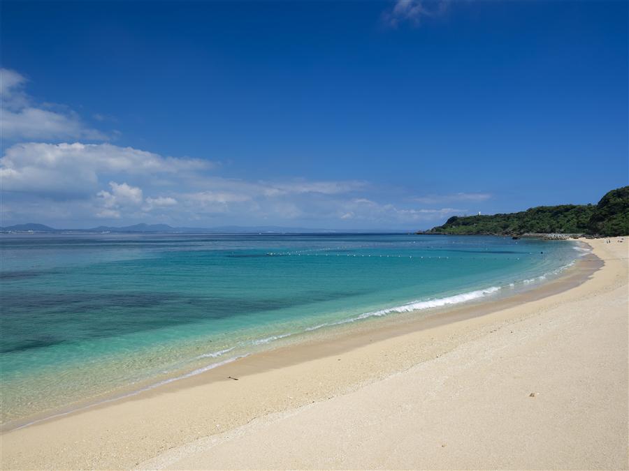 伊計島大泊ビーチの砂浜