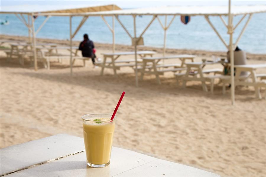 ラッシーでひと休み