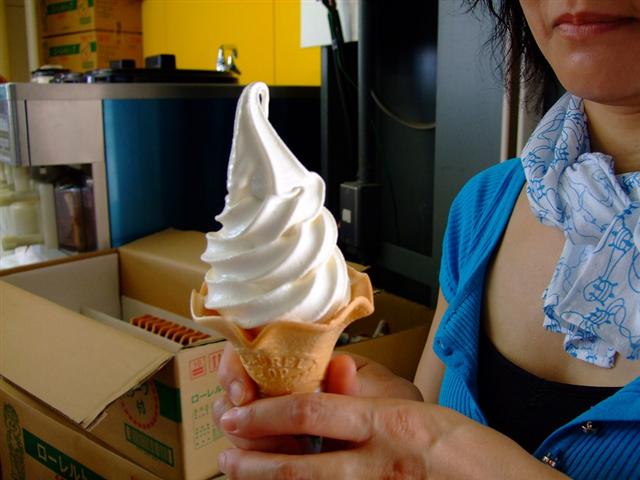北竜町ひまわりまつり_ひまわりソフト