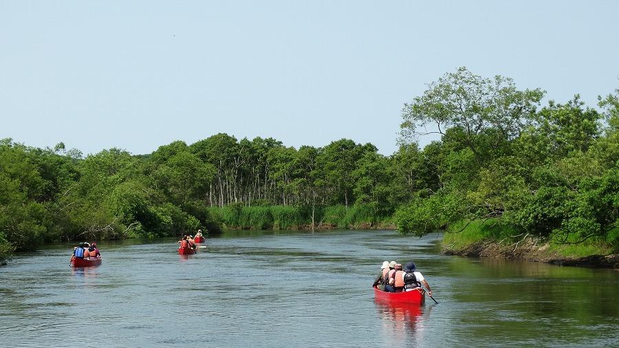 7月 ハイシーズンの釧路川