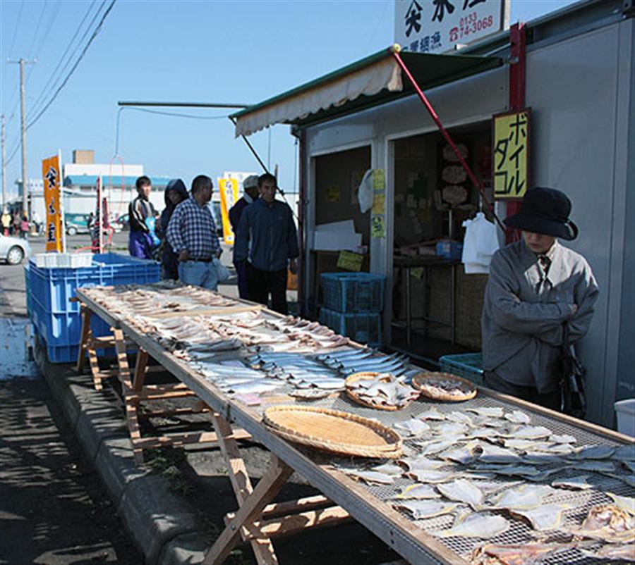 いしかり湾漁協「朝市」