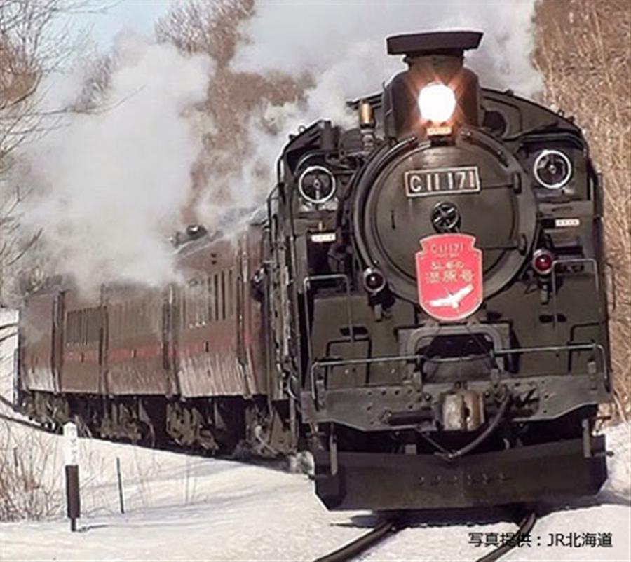 釧路湿原 SL冬の湿原号