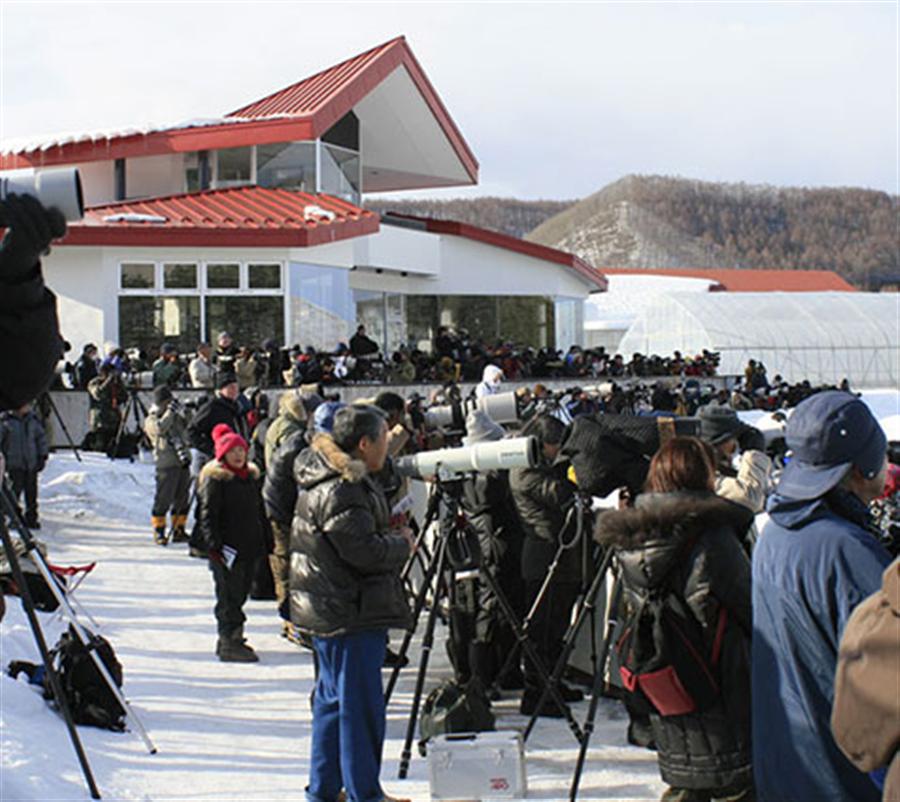 釧路湿原 阿寒国際ツルセンター