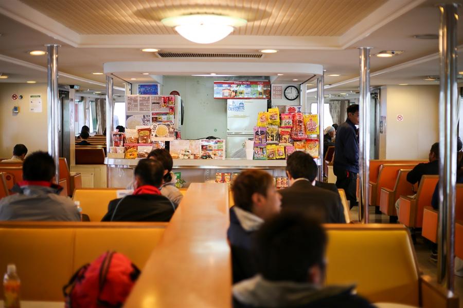 フェリー内の様子