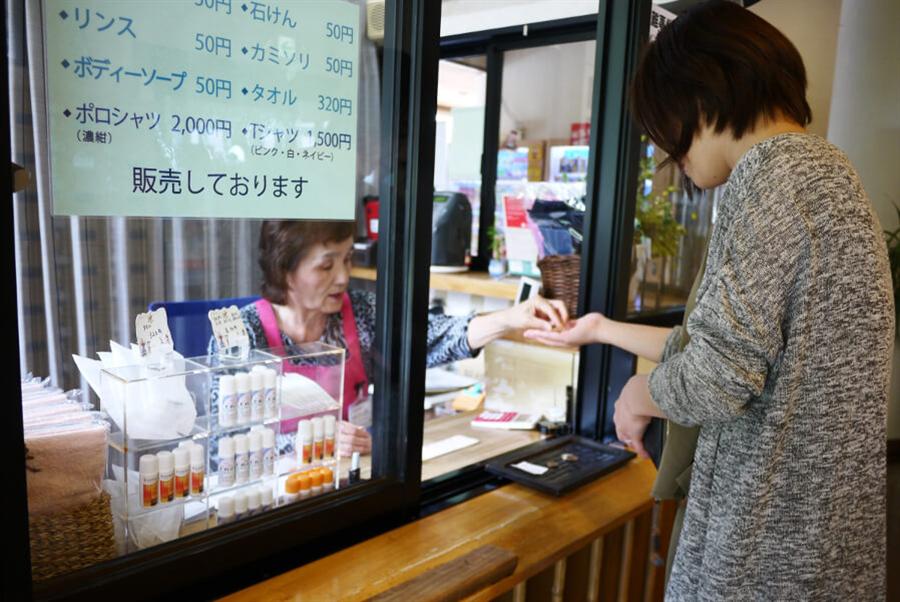 アメニティが販売されているので手ぶらで行っても大丈夫 アメニティが販売されているので手ぶらで行っても大丈夫