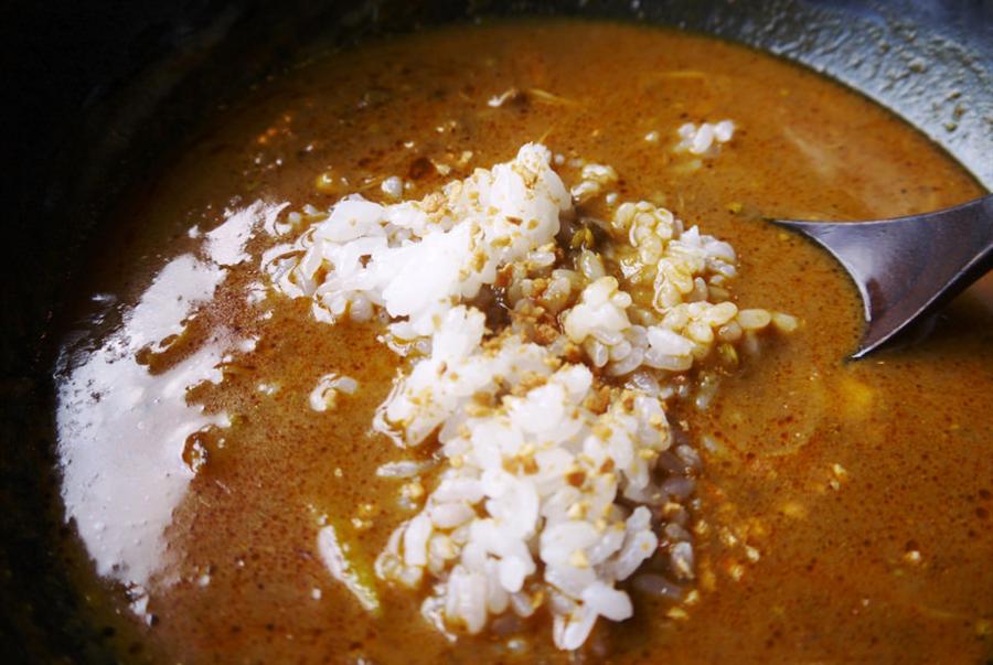 「カレーうどん」と「カレーリゾット」で2度美味しい
