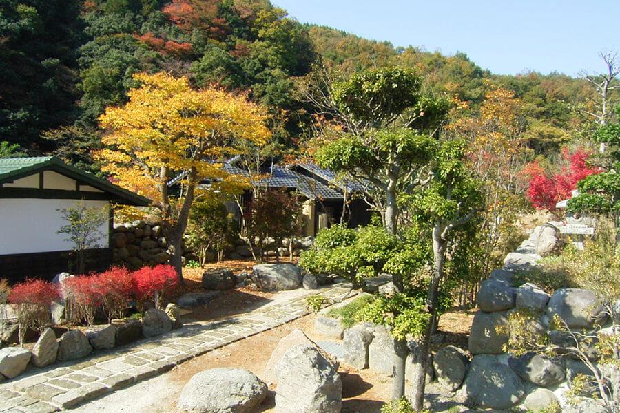 四季折々の景色を見ながらゆっくり寛げます