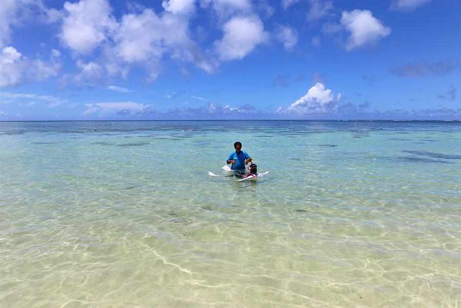 店主の栄吉さんの無料レクチャー