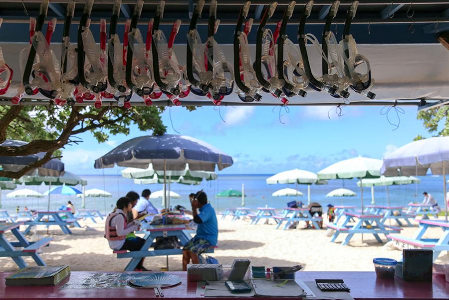 シュノーケリング4点セット