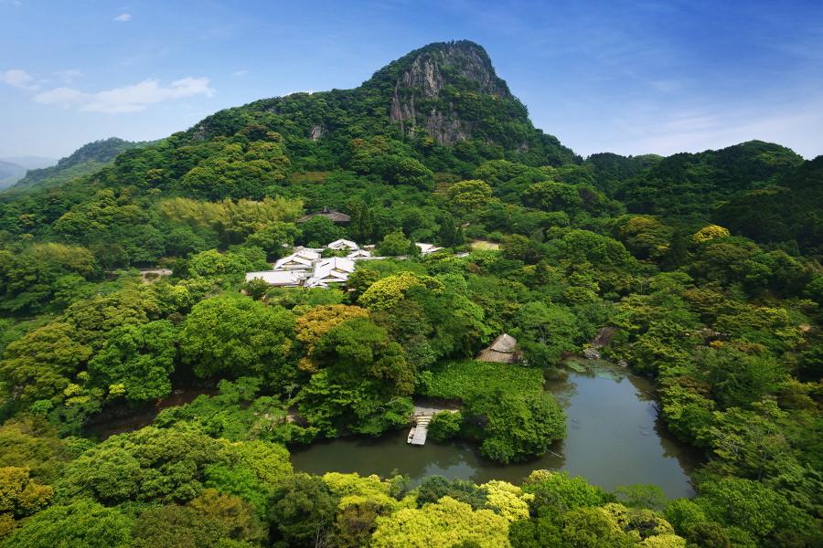 国登録記念物の名勝地「御船山楽園」 国登録記念物の名勝地「御船山楽園」