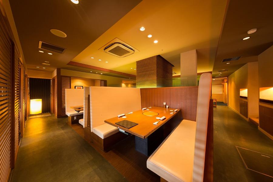 高級感のある店内