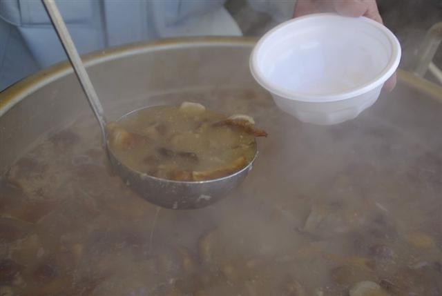 日高「秋」の味覚フェア　きのこ汁 