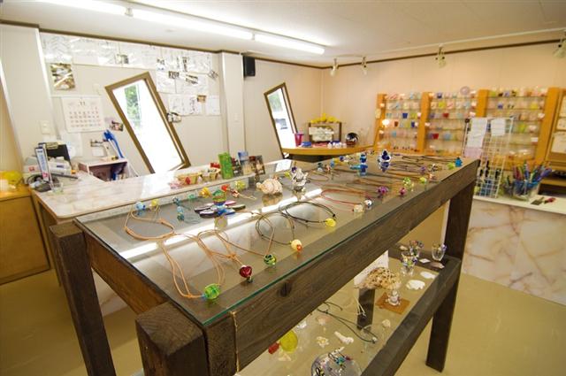 店内にはオリジナルの商品がずらり