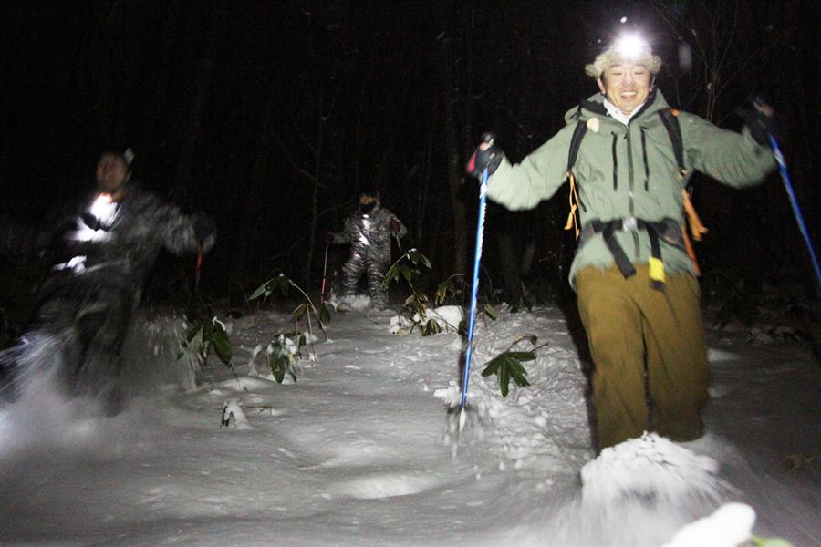 時に静かに、時にはアクティブに。パウダースノーだから“ただ走る”だけで楽しい！