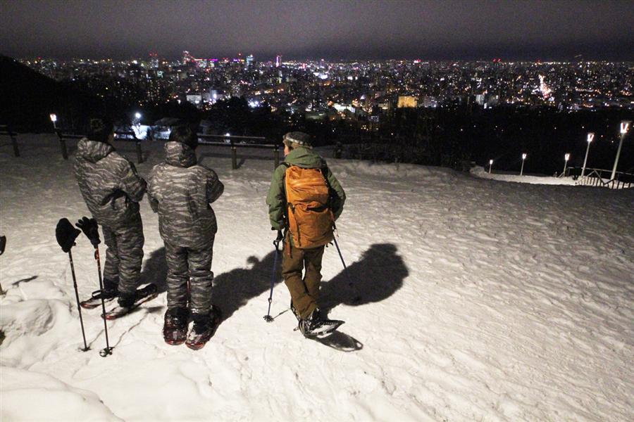 空気の澄んだ冬の札幌は、まさに格別の美しさでした。