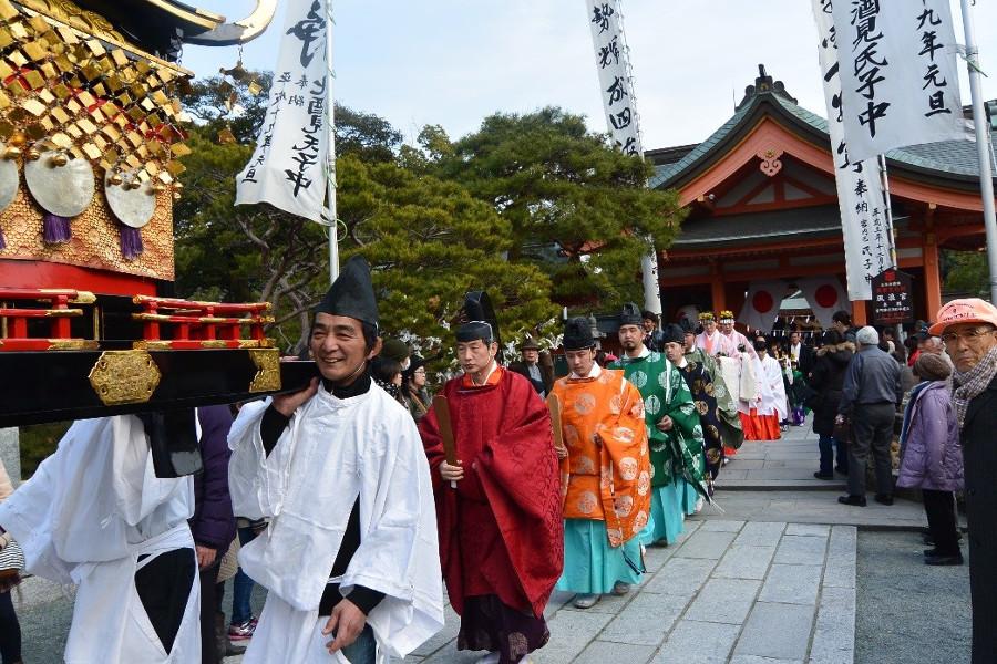 2月11日（火）に行われる「御神幸祭（行列）」