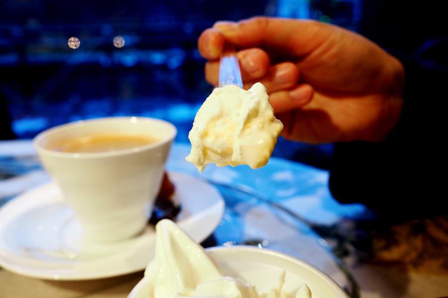 金森赤レンガ倉庫でカフェ休憩