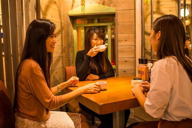 食後もゆったりできるのもハンズ松山店の魅力