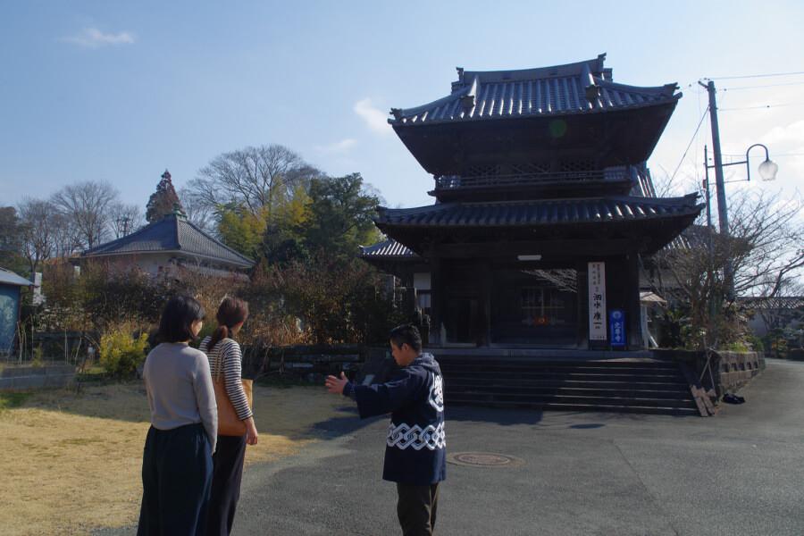 山鹿の惣門地区の人たちの信仰を集めた「光専寺