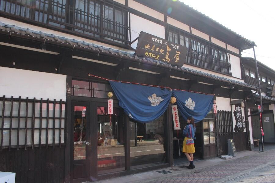 老舗の和菓子店「平戸蔦屋」でスイーツタイム