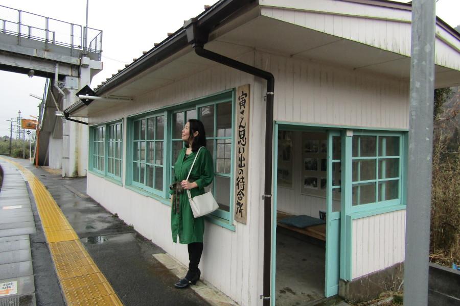 湯平温泉の玄関口となる「JR湯平駅」