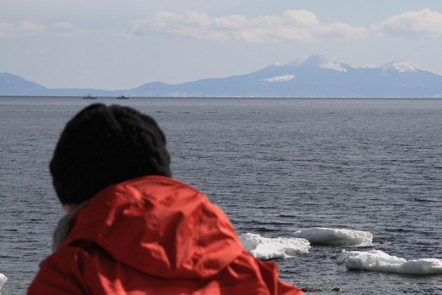 羅臼　厳冬の海を訪れる空の王者を探して3-6