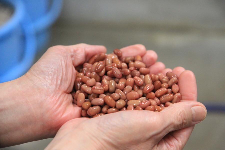 北海道十勝産の中でも、高級品種の「雅」という小豆を使用