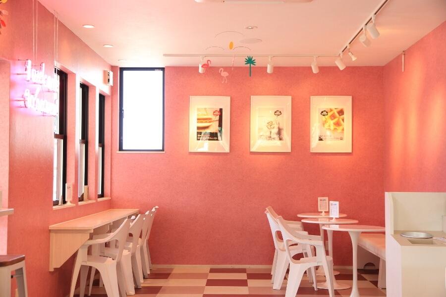 ピンクの世界をつくりだすALPACINO（アルパチーノ）。ショッキングピンクの店内はどこもが撮影スポット