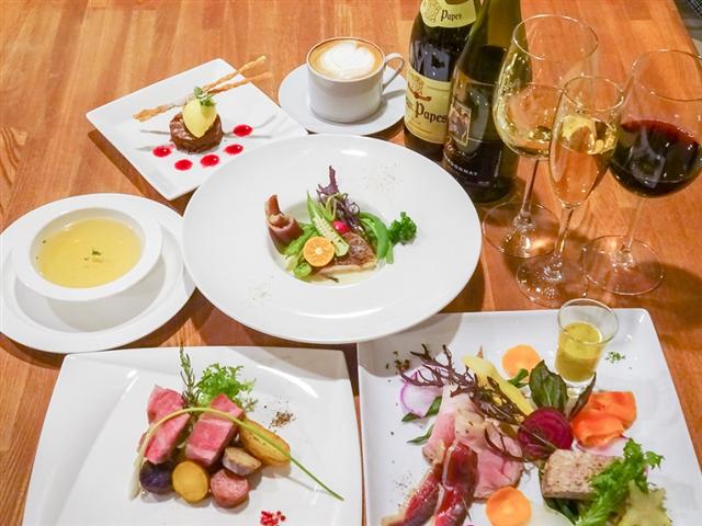 オンザビーチカフェのメニュー