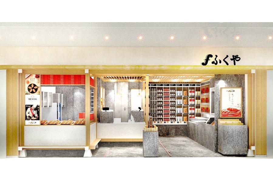 国内線旅客ターミナル2階にオープンした福岡空港店