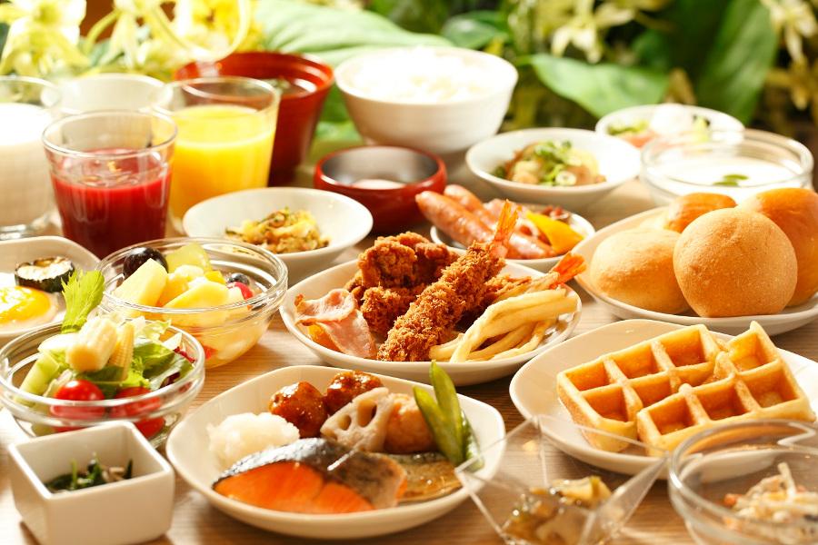 約50品目以上の和朝食バイキング（イメージ）