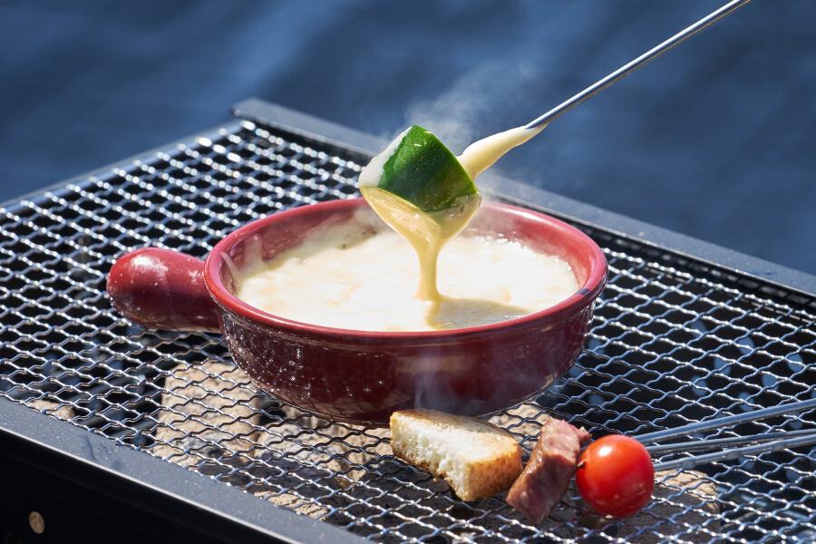 オプションのチーズフォンデュソース