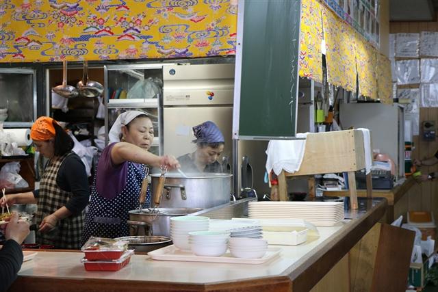 波布食堂の店内