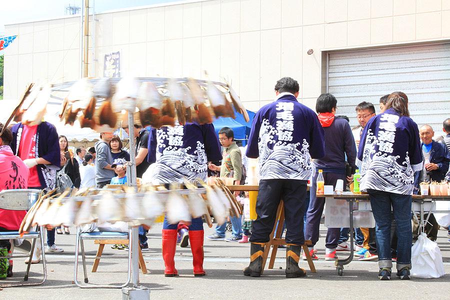 増毛漁協の人々