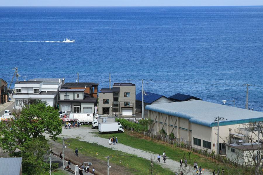 増毛の灯台より2