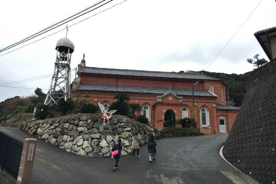 明治43年築で、新上五島町出身の建築士・鉄川与助の設計