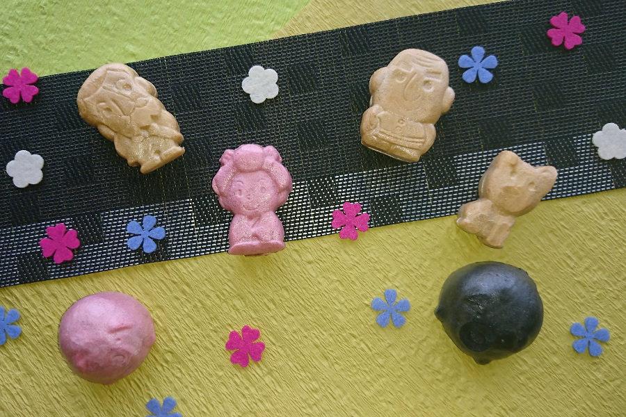 西郷くん・大久保利通・篤姫・つん…食べるのがもったいない可愛さ