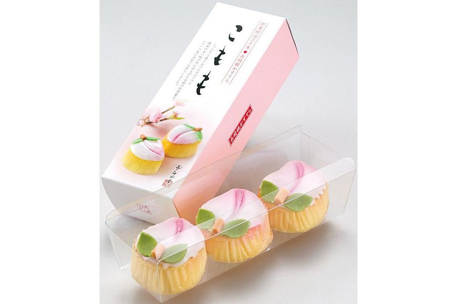 かわいい手のひらサイズの「こもも(3個入)」は1188円(税込) かわいい手のひらサイズの「こもも(3個入)」は税込1188円