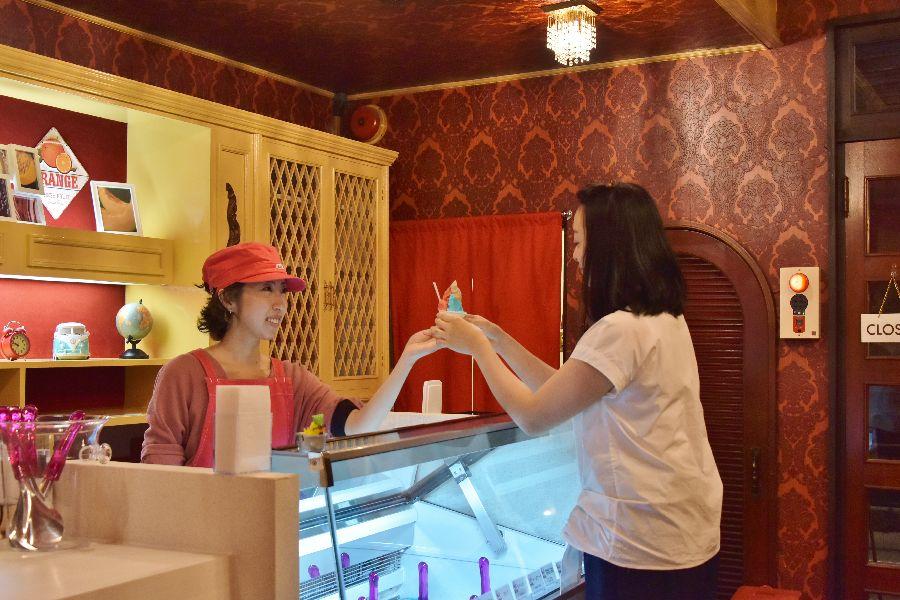 洞爺夜の女子旅11