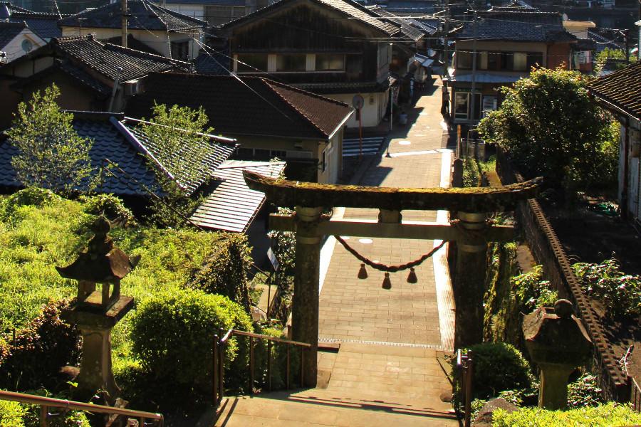 潜伏キリシタンへの取り調べが行われた﨑津諏訪神社
